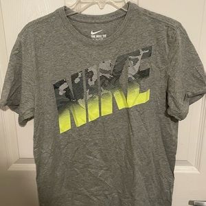 Nike medium  gray tshirt